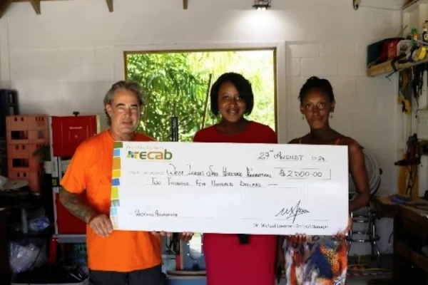 ECAB Donates to the West Indies Sail Heritage Foundation